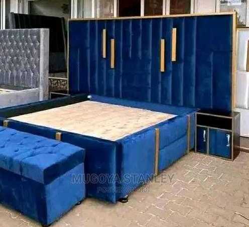 Blue beds