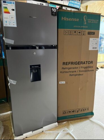 HISENSE 270L REFRIGERATOR WITH WATER DISPENSER