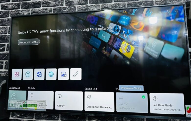 LG SMART TV UP77 50 INCH 4K UHD SMART TV