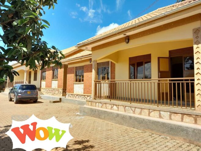#3Bedroomed houses for #Rent in #Najjera at #900k ugx monthly .