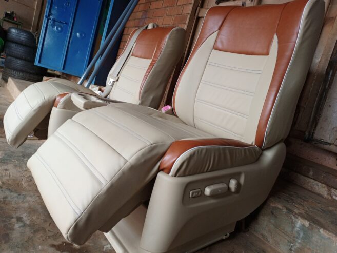 IF U WANT REPAIRS CAR SEAT’S COVERS…..AM AVAILABLE NOW….