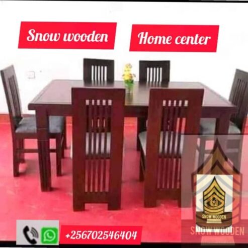 Mahogany dining table