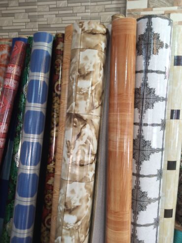 Plastic and rubber carpets