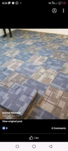 PVC tile carpets