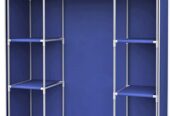 Wooden closet three columns