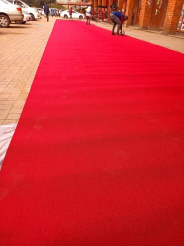 Wall to wall woolen carpets