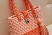 Crochet hand made bags, unique and classy