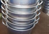 Aluminium saucepans
