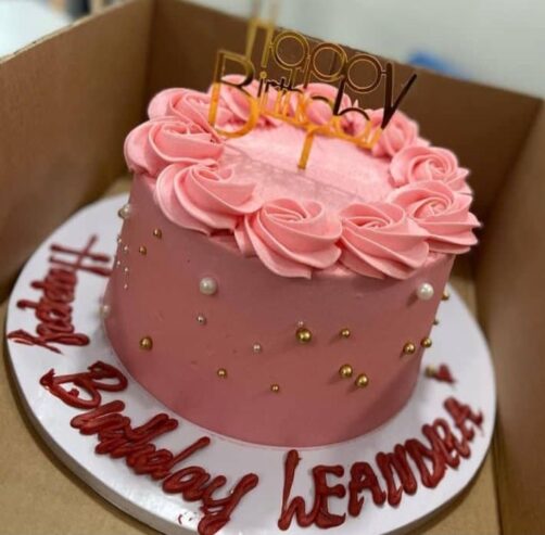 Butter BIRTHDAY cake