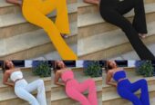 All available in different colours and sizes.