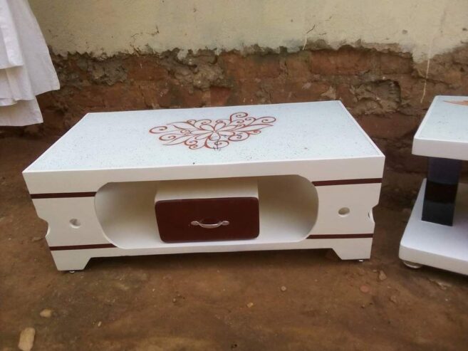 Center tables available for sale here in kireka for as low as 270K