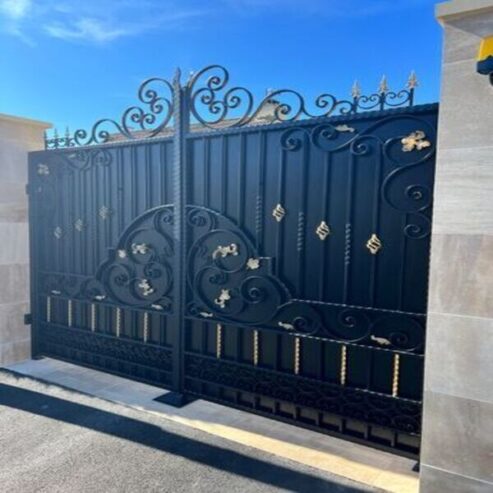 modern metal gates