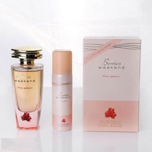 Berries Weekend Pink Edition Eau De Perfume For Ladies, 100ml