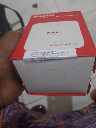 Airtel internet 4g mifi