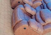 Recliner model six sitter leather it’s available for more details 0702710162/0773527395