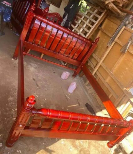 Nice bed 5*6 available at Kasekka Furniture on 0702132789