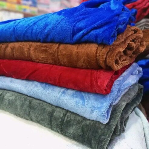Plain Travel Blanket