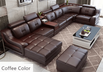 U modern sofa set