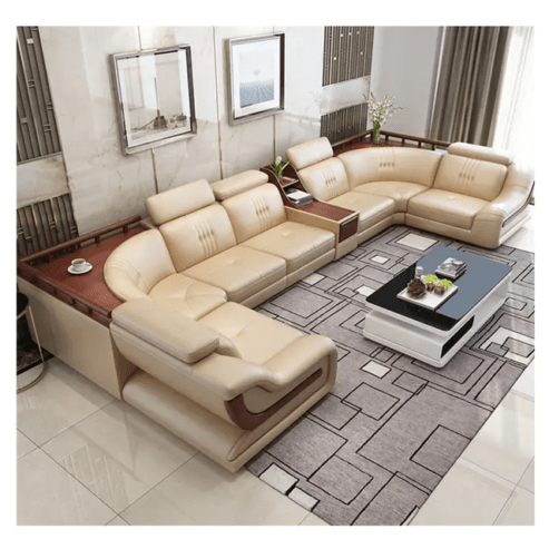 U modern sofa set