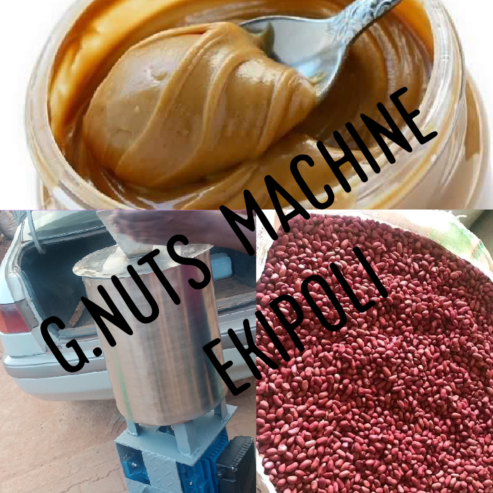 Kipoli/ ground nuts machines