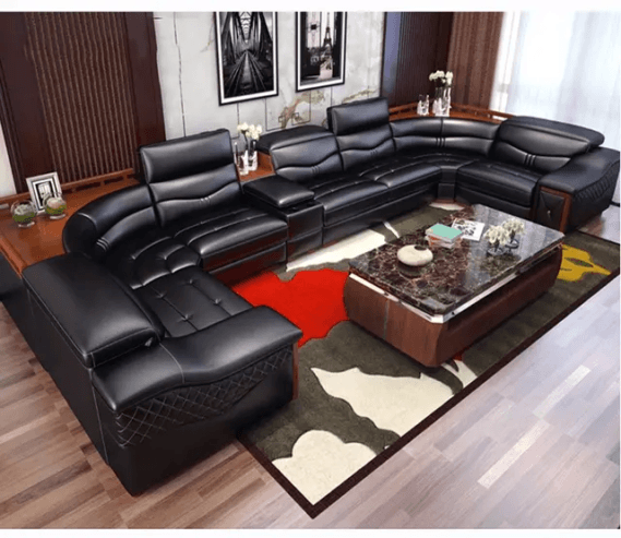 U modern sofa set