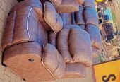 Recliner model six sitter leather it’s available for more details 0702710162/0773527395