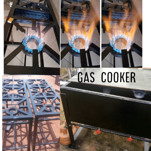 Commercial gas cooker