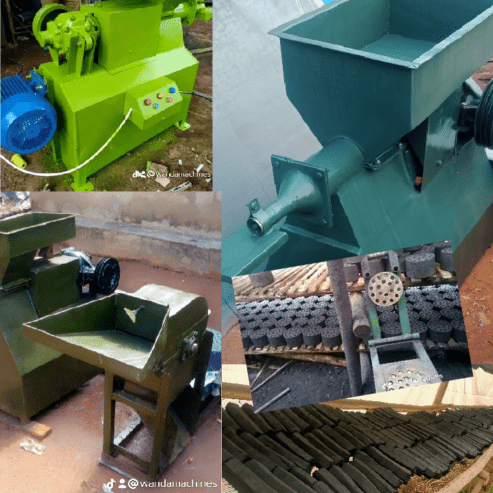 Charcoal making Machines/briquettes