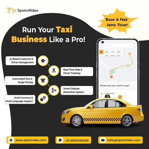 Transform Your Taxi Business with Custom Ride-Hailing App Development